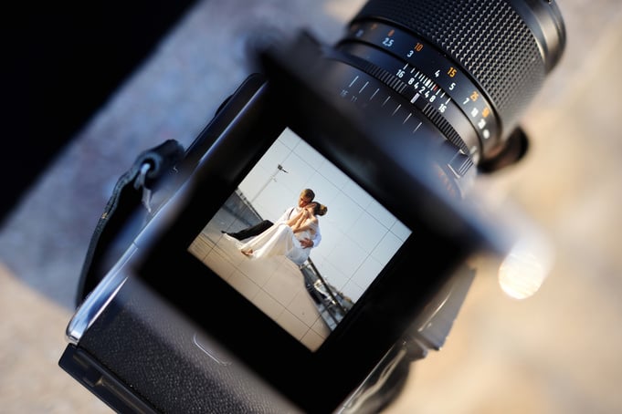 Shooting a Wedding with a Vintage Camera